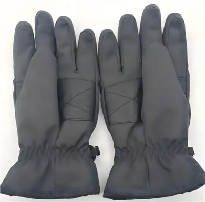 পাঁচ আঙুলের ফ্লিস-রেখাযুক্ত হাইকিং গ্লাভস